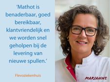 Ervaring Mathot Medische Speciaalzaken door Flevoziekenhuis